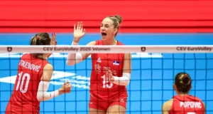 Odbojkašice Srbije pobedile Grčku i plasirale se u polufinale Evropskog prvenstva